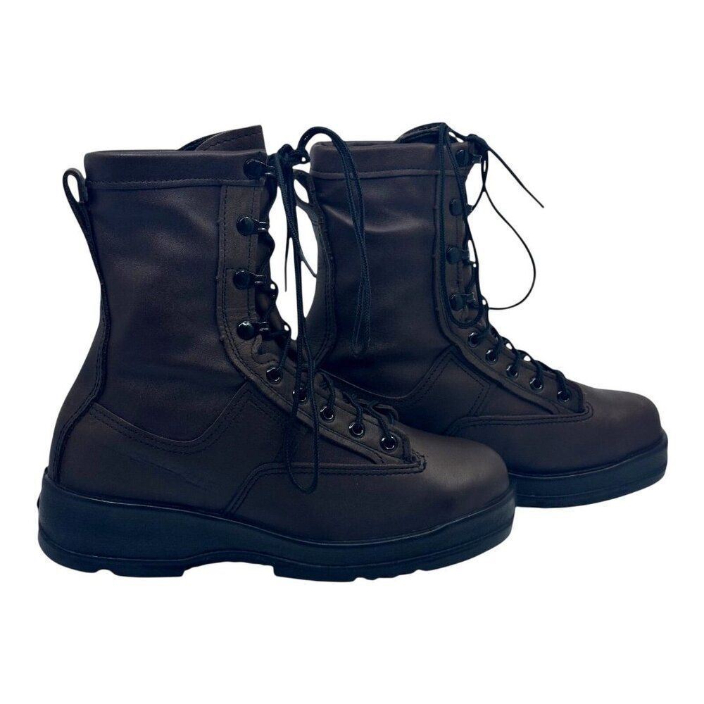 Belleville 330ST Hot Weather Steel Toe Brown Boot Unisex Woman's Size 9‎ Men's 7